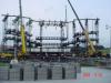 Building the stage in Hershey