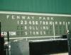 Fenway scoreboard