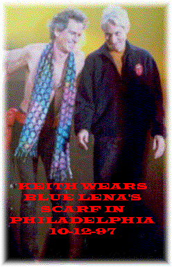 [Keith wears BL's scarf/Photo Dan Rease]